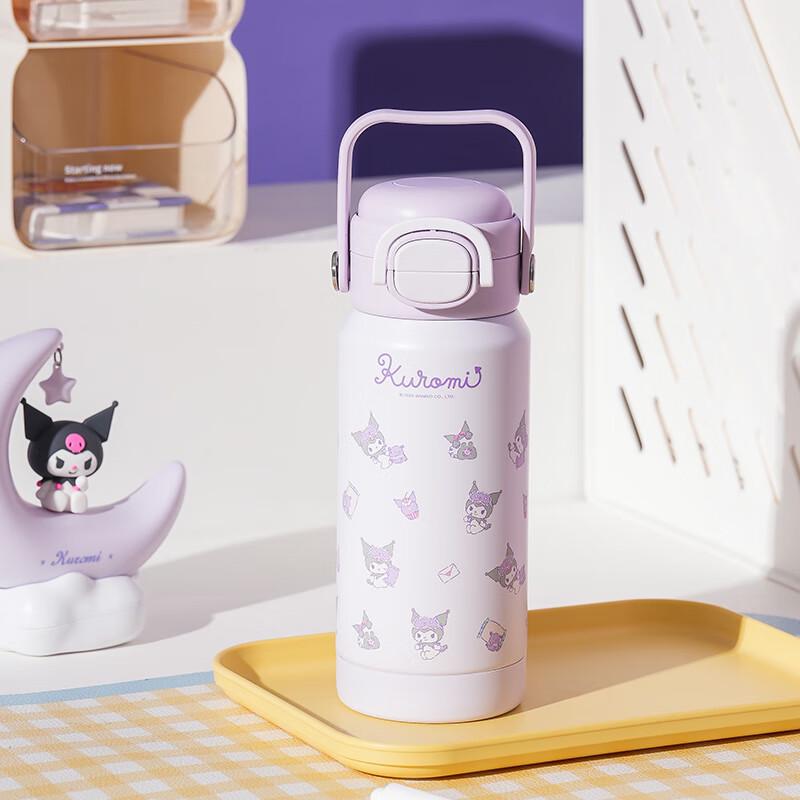 BEDDYBEAR Kinder 316 Edelstahl Doppel-Trink-Isolierflasche mit Strohhalm