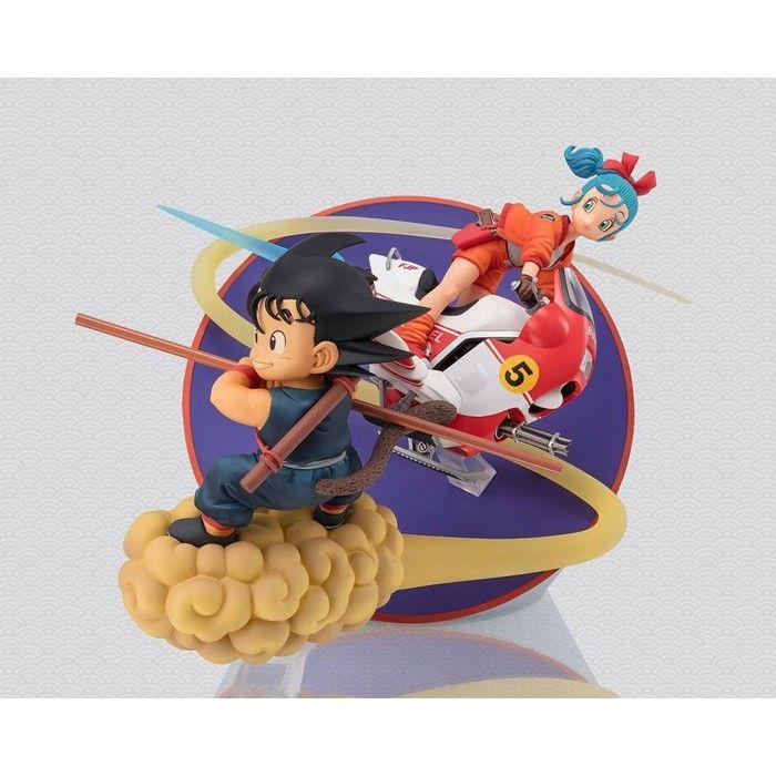 Figurine Dragon Ball - Son Goku & Bulma Figuarts Zero