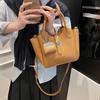 2025 Frühling/Sommer Damen Stilvolle Koreanische Bucket Bag – Vielseitige Lässige Schulter- & Umhängetasche