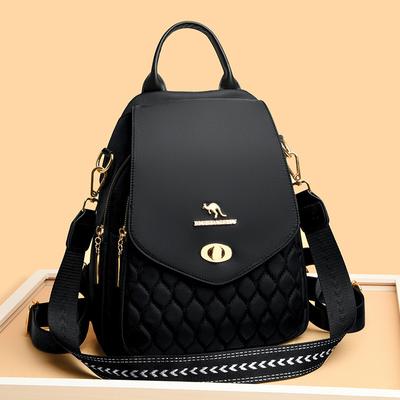 Dámský multifunkční malý batoh kosočtvercový batoh Commuter Travel Schoolbag