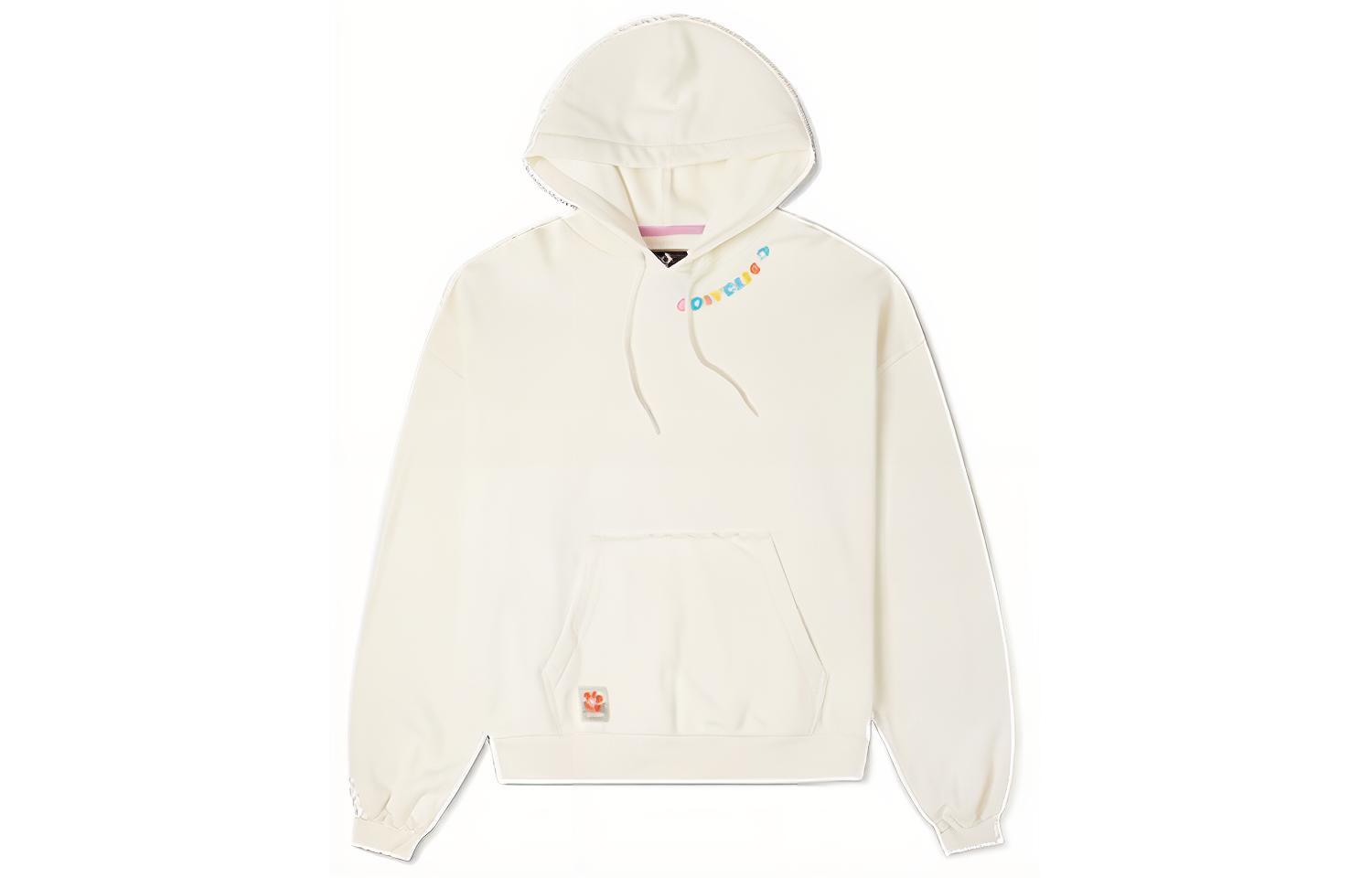 Converse Sweatshirt Women s Milk White 10024178-A02 L