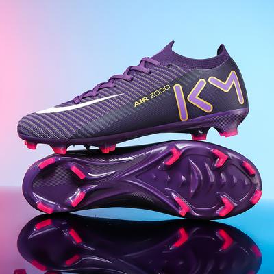 New Men Soccer Shoes Grass Cleats Football Boots Non-Slip High-top Futsal Sneakers High-quality Match Indoor -selling Outdoor