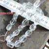 Imported Raw Tourmaline, Amethyst, and White Crystal Faceted Beads for DIY Bracelet Accessories