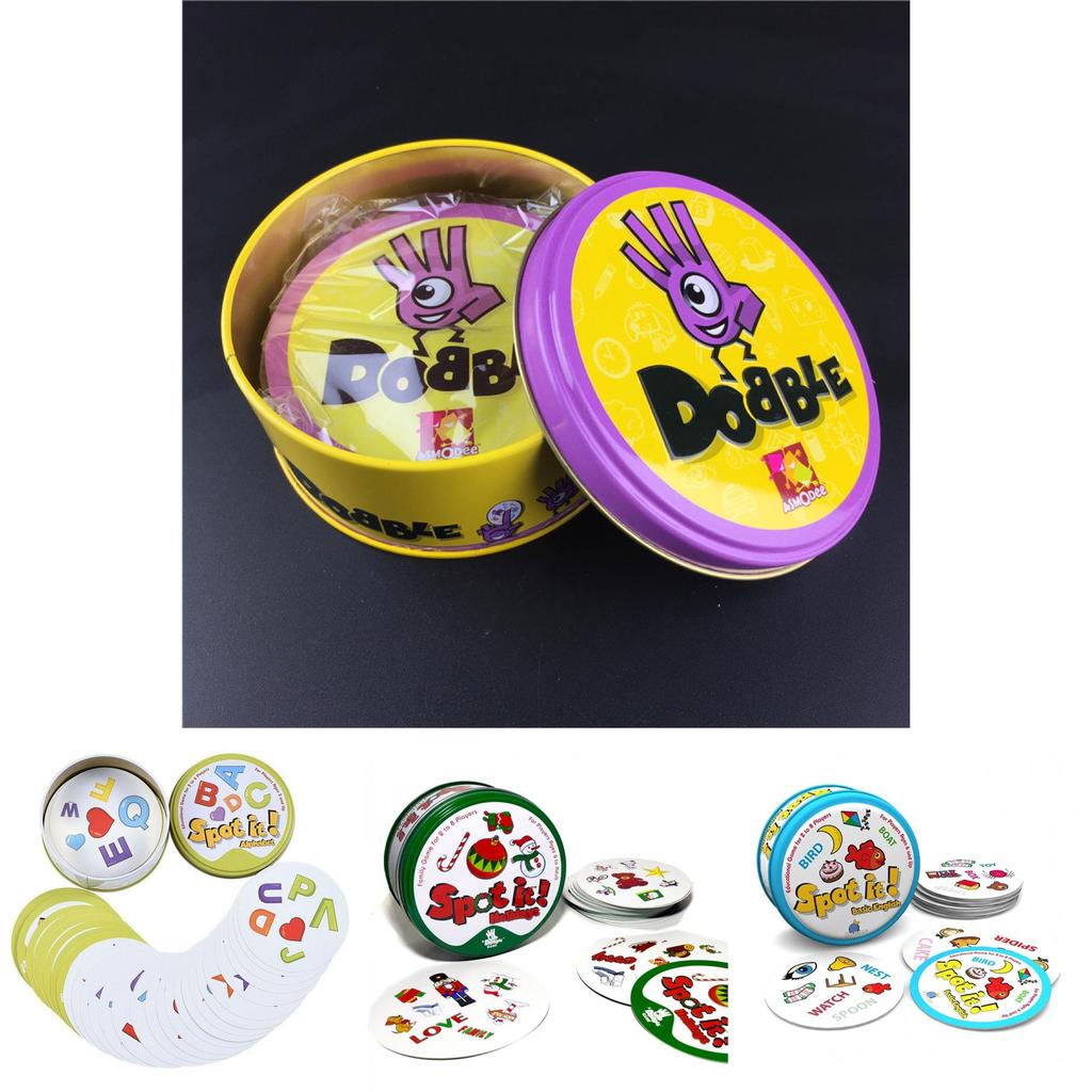 Dobble Spot It Game Cards For Addictive Family Fun And Quick Visual Challenges