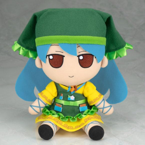 

Haniyasukami Okihime Plush Touhou Plush Series Fluffy with Bonus Can Official Touhou Merchandise Toy, 62, Keiki, Badge,