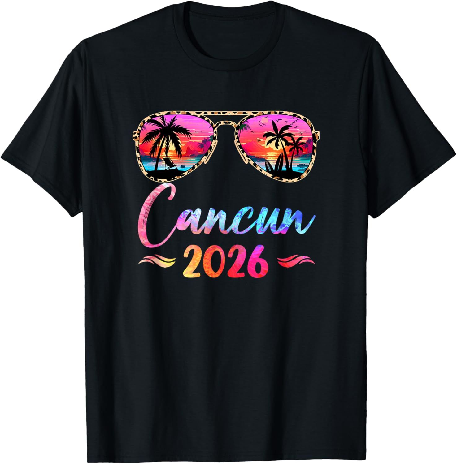 Cancun Vacation 2026 Matching Group Family Summer Trip T-Shirt S
