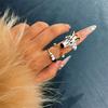 Pony Horse Animal Horse Ring Set Delicate Opening Finger Ring Jewelry Cartoon Glaze Ring  Lady