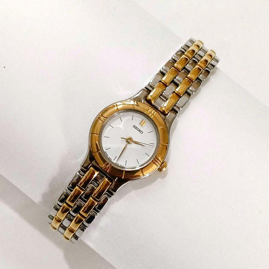 SEIKO Seiko quartz watch ladies unused item battery replaced