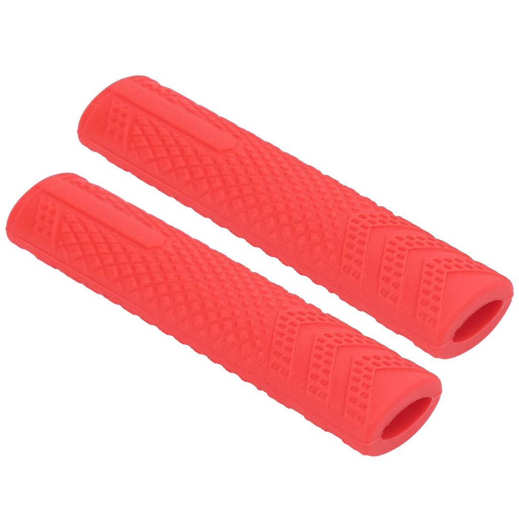 Silicone Anti Slip Brake Handle Sleeve Bicycle Universal Handbrake Lever Protection Cover(Red )