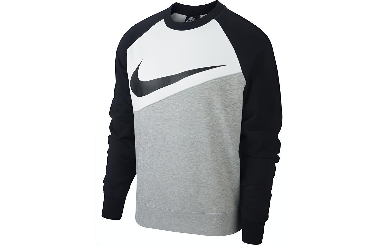 Nike Sweatshirts Men s Black Crew Neck Moderate CV9152-063 XL