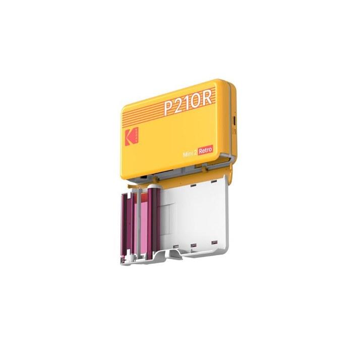 [Kodak] 4PASS Film Cartridge (5.3x8.6cm) for [Kodak] Mini 2 Retro & Mini Shot 2 Retro 60 Sheets White