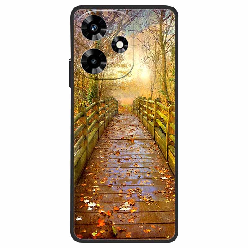 For Infinix Hot 30 Case Shockproof Soft Silicone TPU Phone Cover For Infinix Hot 30 4G 5G X6831 Back Cases Cute Cartoon Fundas