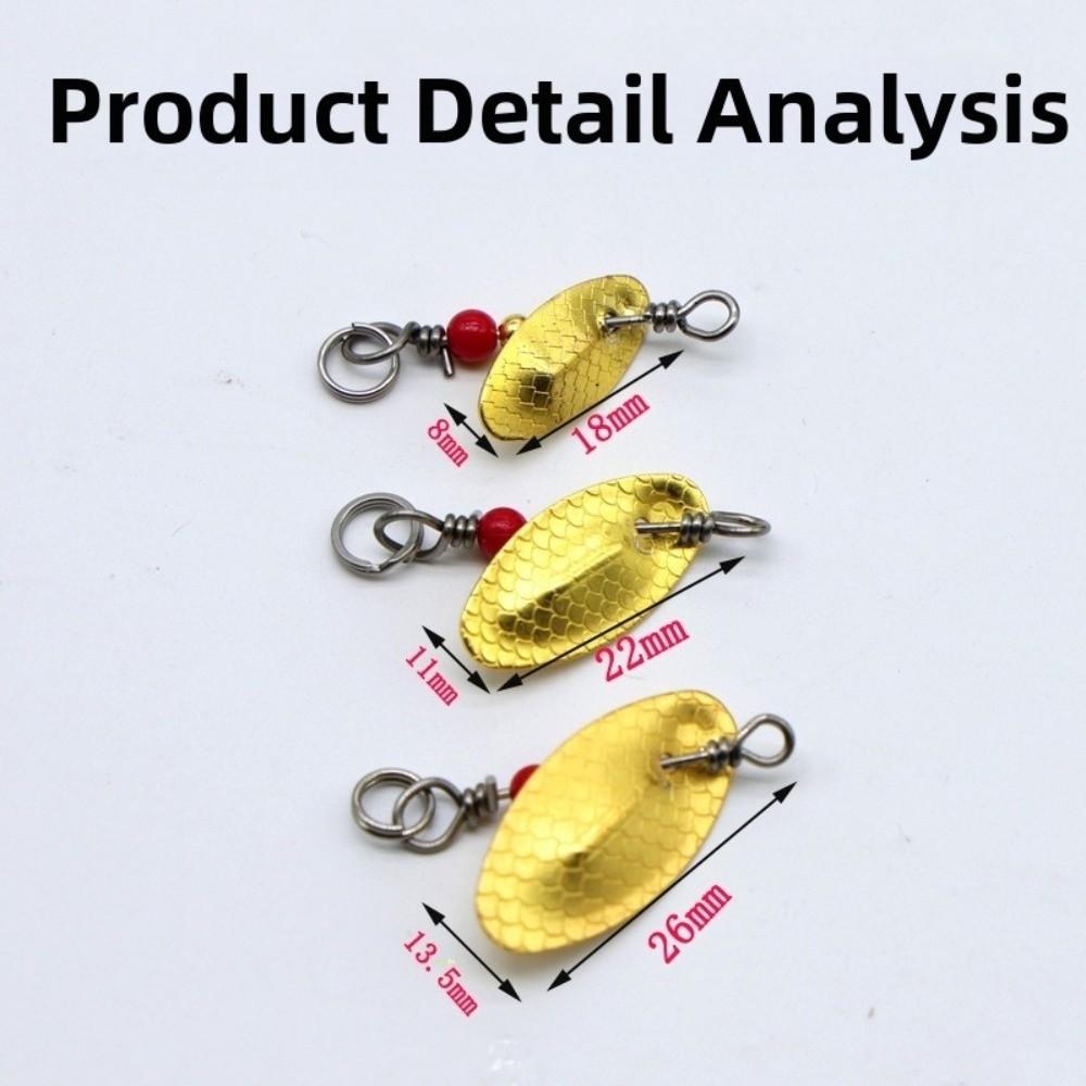 5pcs Water Drop Type Fishing Lure Spoon Metal Construction Composite Bait Lure  Fishing Accessories