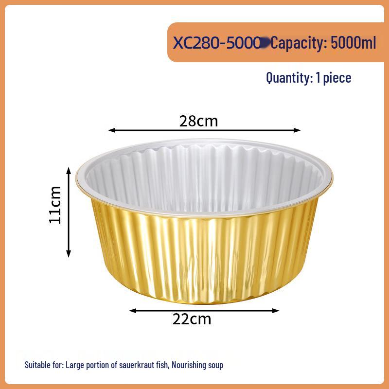 

COFLYEE Disposable Aluminum Foil Container Set