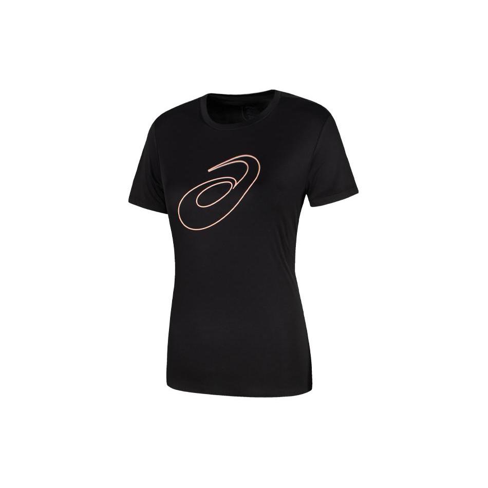 

New ASICS T Shirts Women s Black 2012C962-001 L
