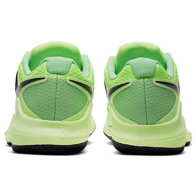 Nike Corte Jr. Zapatillas para Niños Vapor X GS Tennis Blanco/Voltio/Negro Verde Fantasma-Verde Apenas-Voltio AR8851-302