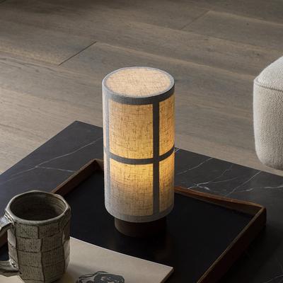 Japanische Tradition Handgefertigte Stoff Tischlampe Modernes Schlafzimmer Arbeitszimmer Ferienwohnung Zimmerdekoration Schreibtischlampe LED Atmosphäre Stehleuchte
