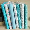 7Pcs/Set Fabric Floral Plaid Cotton Cloth DIY Craft Sewing Handmade Accessories
