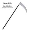 Children's Grim Reaper Ghost Costume: Luminous Dark Messenger Scythe Outfit for Halloween Cosplay