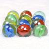 30/100pcs, Stained Glass Marbles 16mm/0.63inch Glass Ball Round Glass Beads, Vases Gems Aquarium (Random Color)