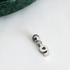 DIY Sliding Chain Alphabet Number Pendant Necklace Personalized Jewelry