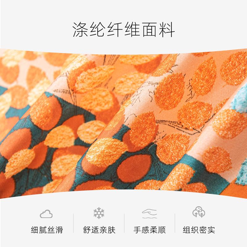 2026 new product imitation silk scarf spring and summer thin printed square scarf high sense fashion versatile going out shawl