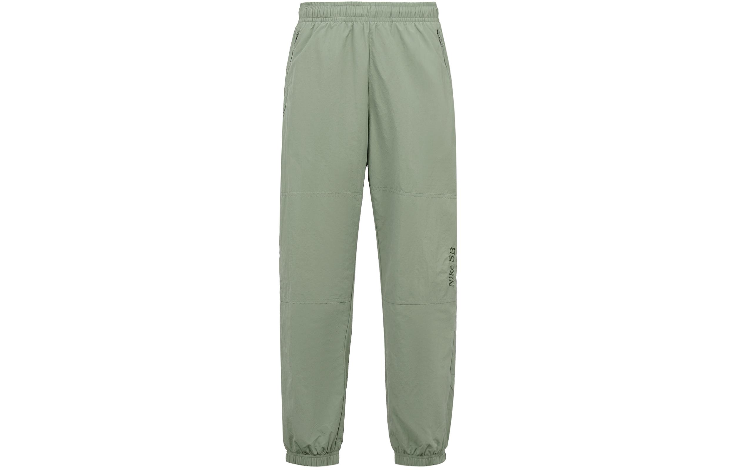 Nike Knitted Sweatpants Men s Light Army Green Moderate Cuffed Pants CV4333-320 XL