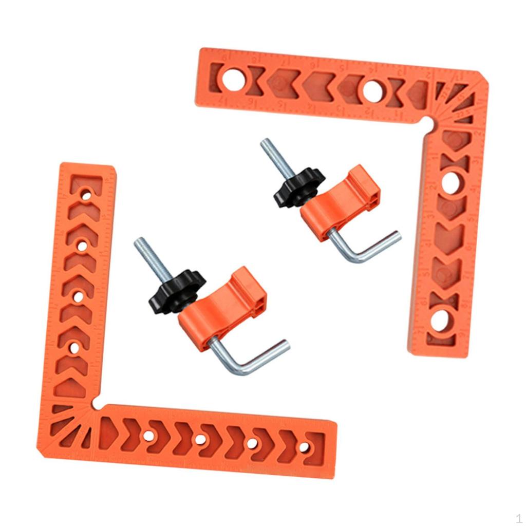 2 90 Degree Corner Clamp Carpentry Square Tool Positioning