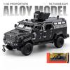 1/32 Ford F-550 Strengthened 4*4 Off Road Special Vehicles Alloy Diecast Model Car Decoration Hobbies Collection Holiday Present