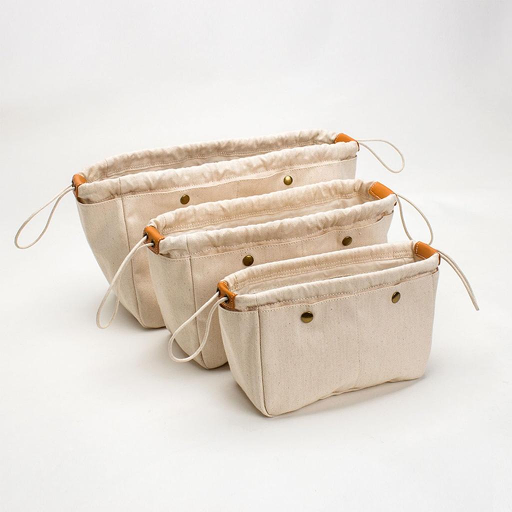 YONBEN Organizér do kabelky Snadný organizér do kabelky s vnitřními přepážkami tašky Tvarovač tašky Tote Vnitřní vložky organizéru do kabelky, Zip a Taška v tašce (M)