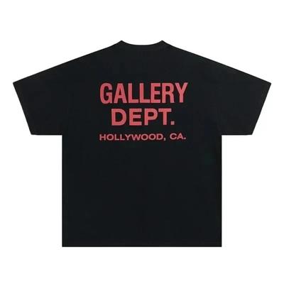 Vintage High Street Tshirt Gallery Printed Shirt Fashion Letter Printed Tshirt Casual Oneck Tshirt Graphic T Shirts