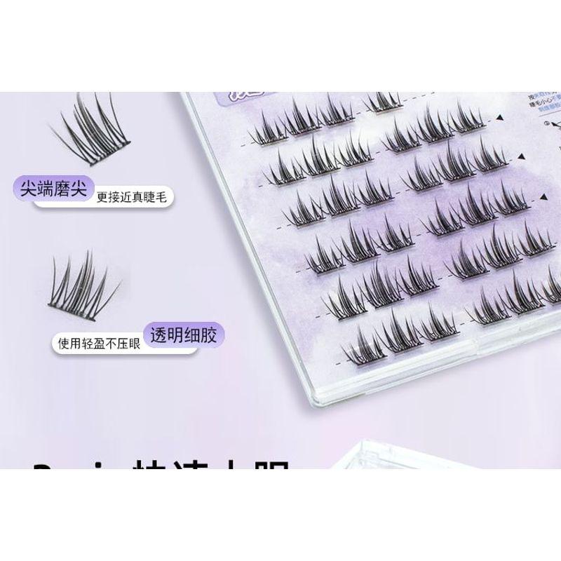 LuxeFlutter - Kleberfreie Wimpern-Cluster