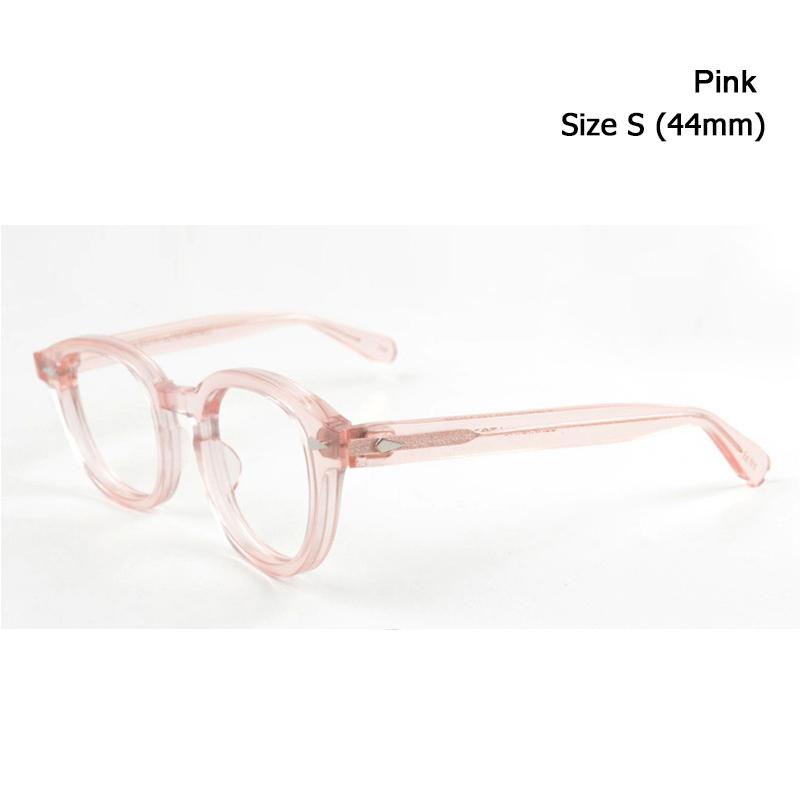 Johnny Depp Lemtosh Glasses Frame Men Women Luxury Brand Vintage Computer Goggles Acetate Glasses Frame Transparent Lens Box