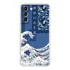 Phone Case For Samsung S25 Edge S24 S23 FE S22 Ultra S20 S21 5G S10 Plus S10E Clear Cover Japan Tokyo Osaka Kanagawa Label
