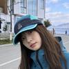 Quick-Dry Embroidered Letters Baseball Hats New Men Women Outdoor Sunshade Color Block Versatile Ins Fashion Sports Peaked Caps