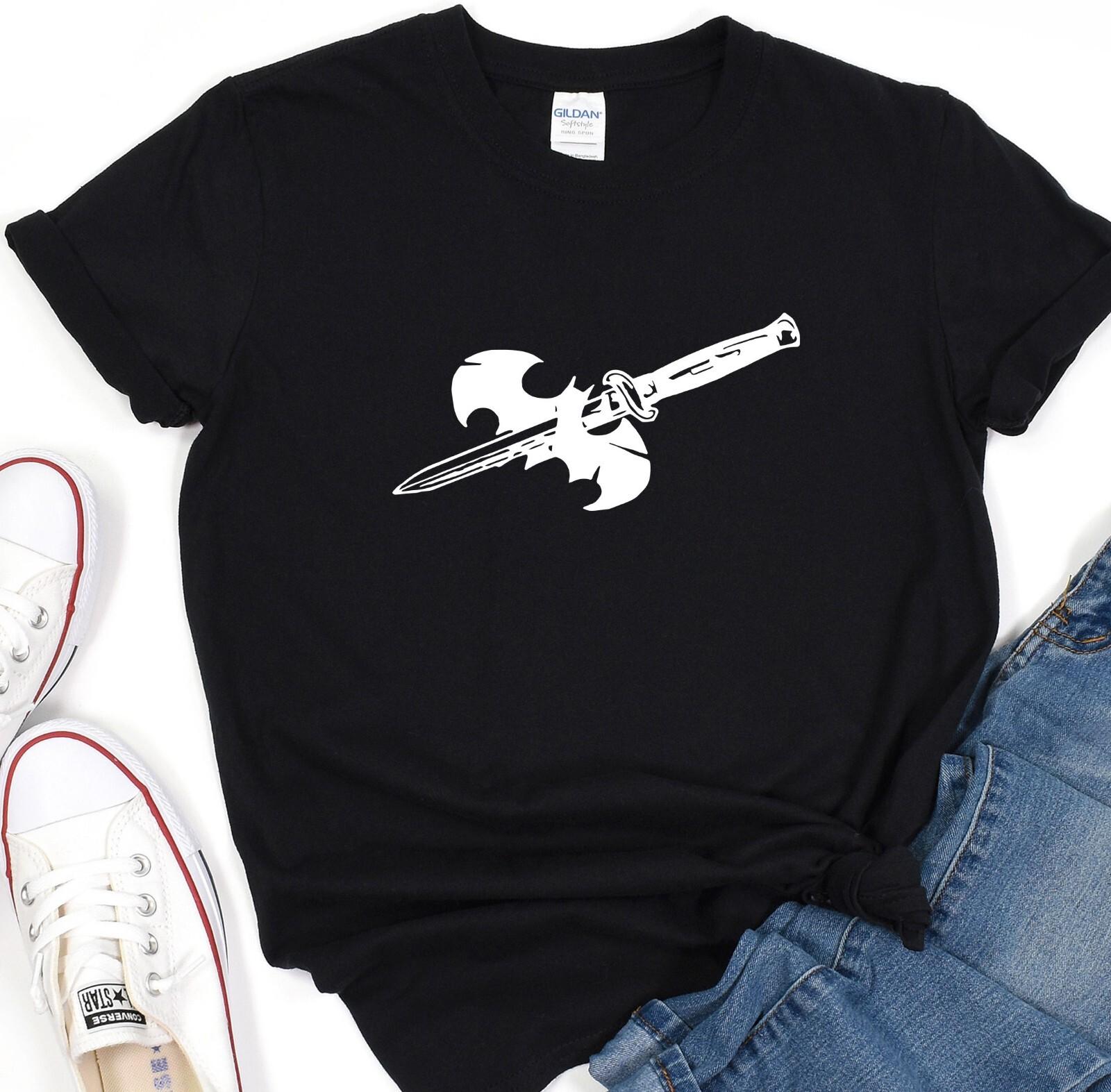 Batman Shirt, Joker Dagger T-Shirt, Joker Shirt, Oversize Tee, Harley Quinn Tee S