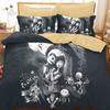Luxurious 3d The Nightmare Before Christmas Jack Comforter Duvet Cover Bedding Set