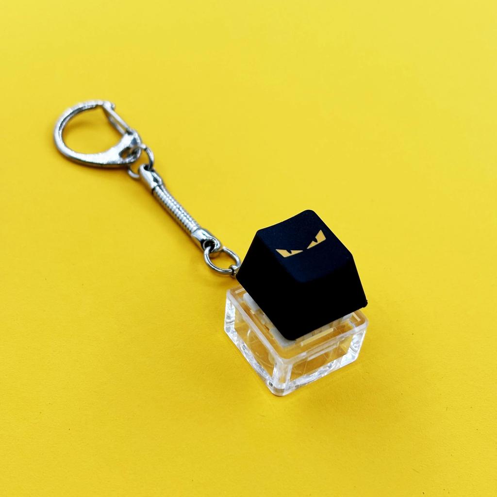 Tastaturtaste Spielzeug Party Stressabbau DIY Fidget Knopf Tastenkappe Fidget Schlüsselanhänger Tastatur Schlüsselanhänger Spielzeug Finger Tastatur