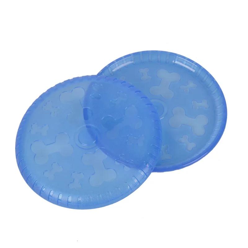 Pet Dog Frisbee Dog Toy Flying Discs Trainning Interactive Toys TPR Material Bite Resistant Pet Supplies Flying