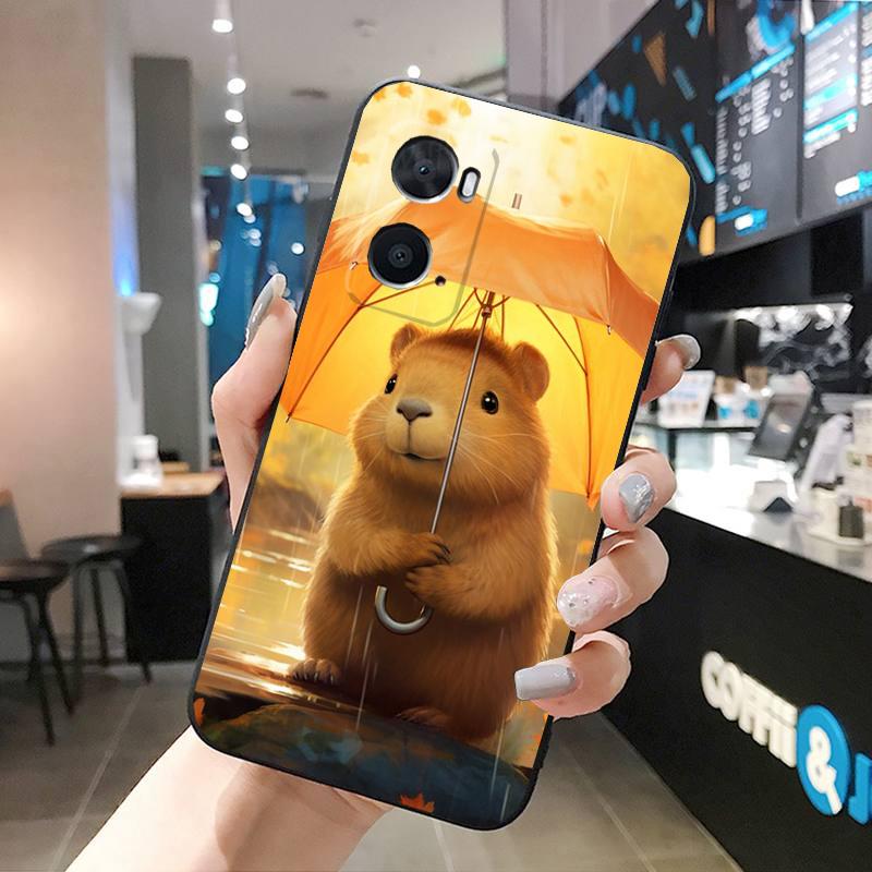 

Cartoon Capybara Phone Case For OPPO Realme 10 Pro Plus GT 2 Pro X2 Pro XT C25S 8 7 6 Pro 6i GT Master C3 C21 C21Y X3 SuperZoom Realme X2 Pro
