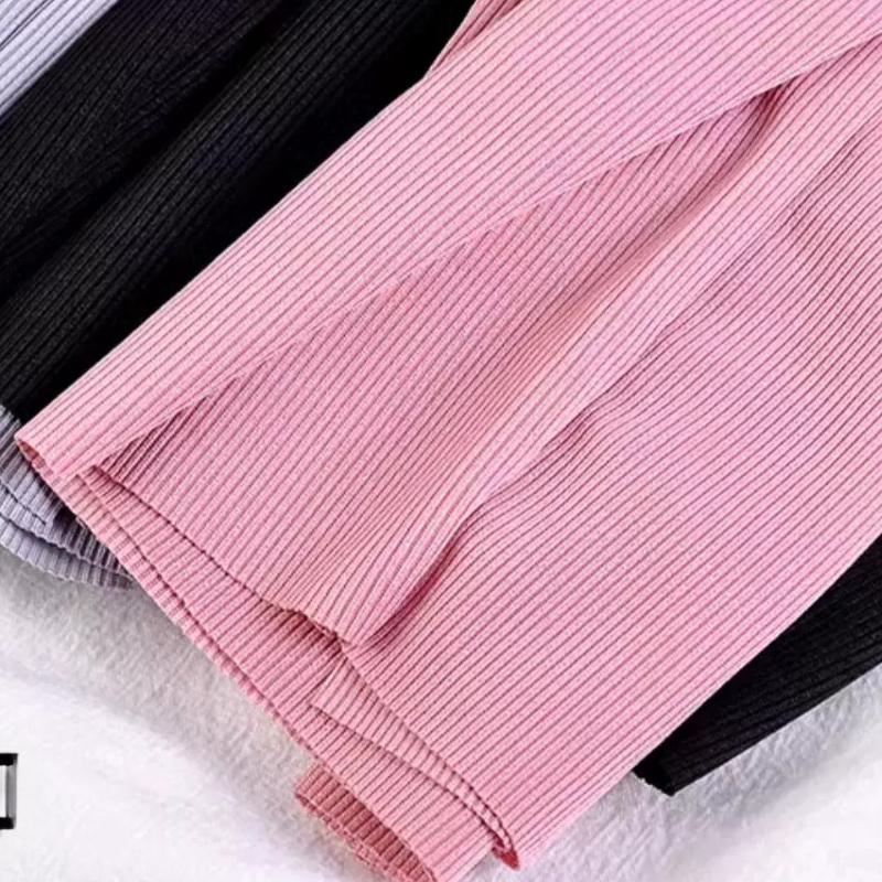 

Women s Summer Thin Ice Silk Quick-Drying Straight-Leg Casual Pants Cooling Sun-Protective High-Waisted Loose Cropped Trousers XL