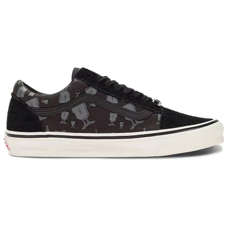 Undefeated x Vans OG Old Skool LX U-Man - Dark Shadow Unisex Sneakers Black VN0A4P3XBMA