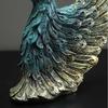 Abstrakte Tanzender Pfau Harzfigur – Elegantes Wohnzimmer Heimdeko Ornament