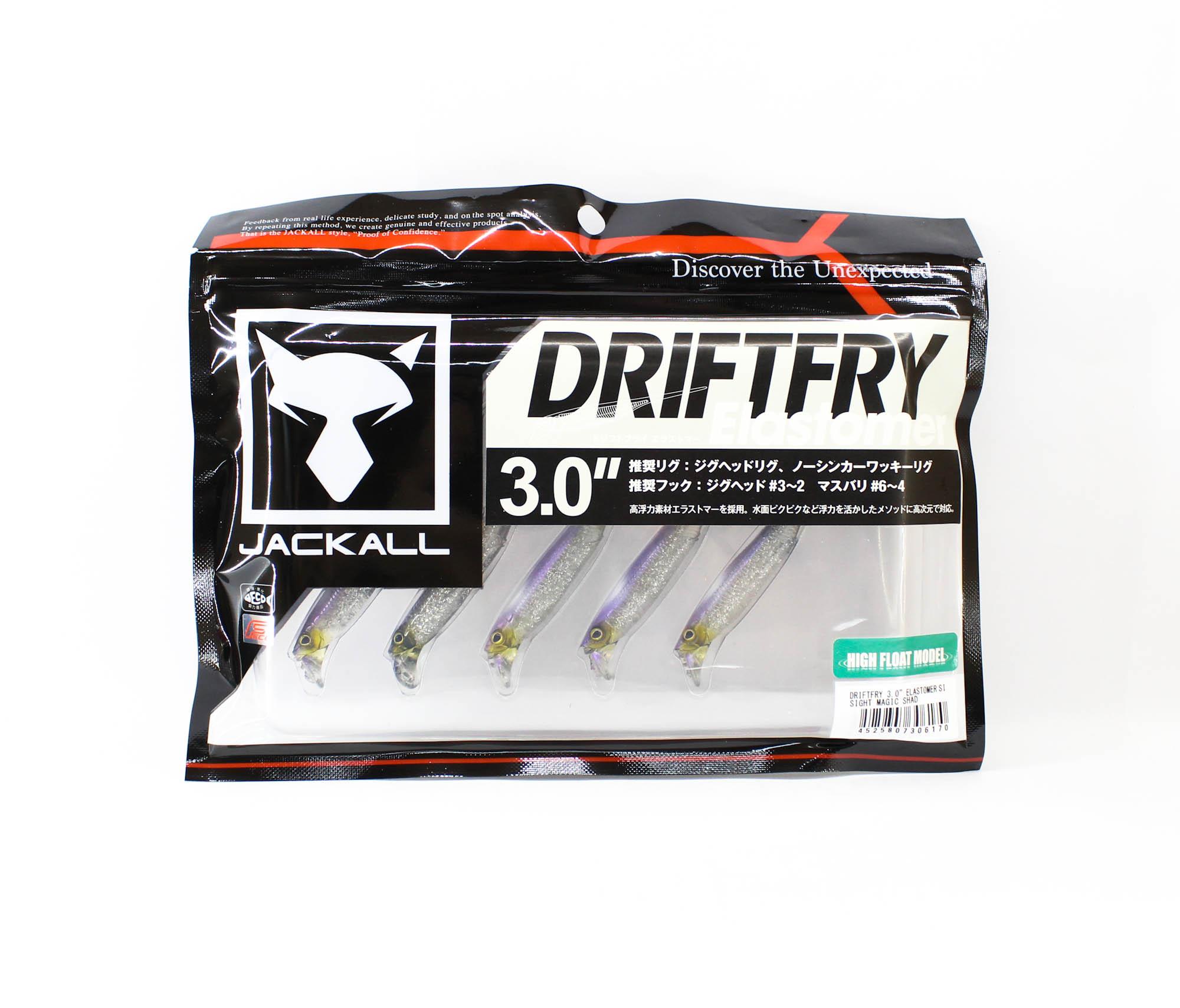 

Jackall Soft Lure Drift Fry Elastomer 3 Inch Sight Magic Shad (6170)