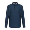 SUPERIOR Men'S Diagonal Print Long Sleeve T-Shirt Turquoise (Im0Eks10624)