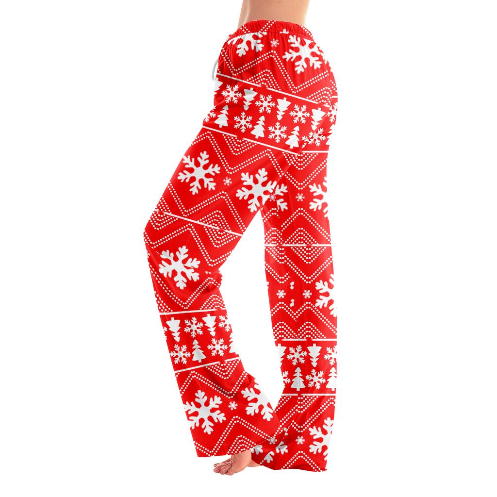 Anime-Pyjamahose, Nachtwäsche, lässige Hose mit Kordelzug und elastischer Taille, bequeme, gerade, lockere Yoga-Hose