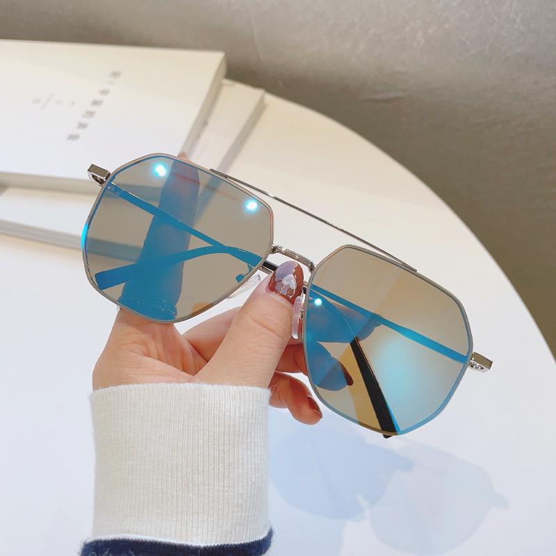 

JYL TS Big Frame Sunglasses Women UV Protection Slimming YH9270 A-9908 брінк рожевий колір