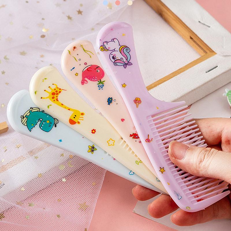 2 Teile/satz Nette Kinder Friseur Kamm Anti-Statische Spitze Schwanz Kamm Für Mädchen