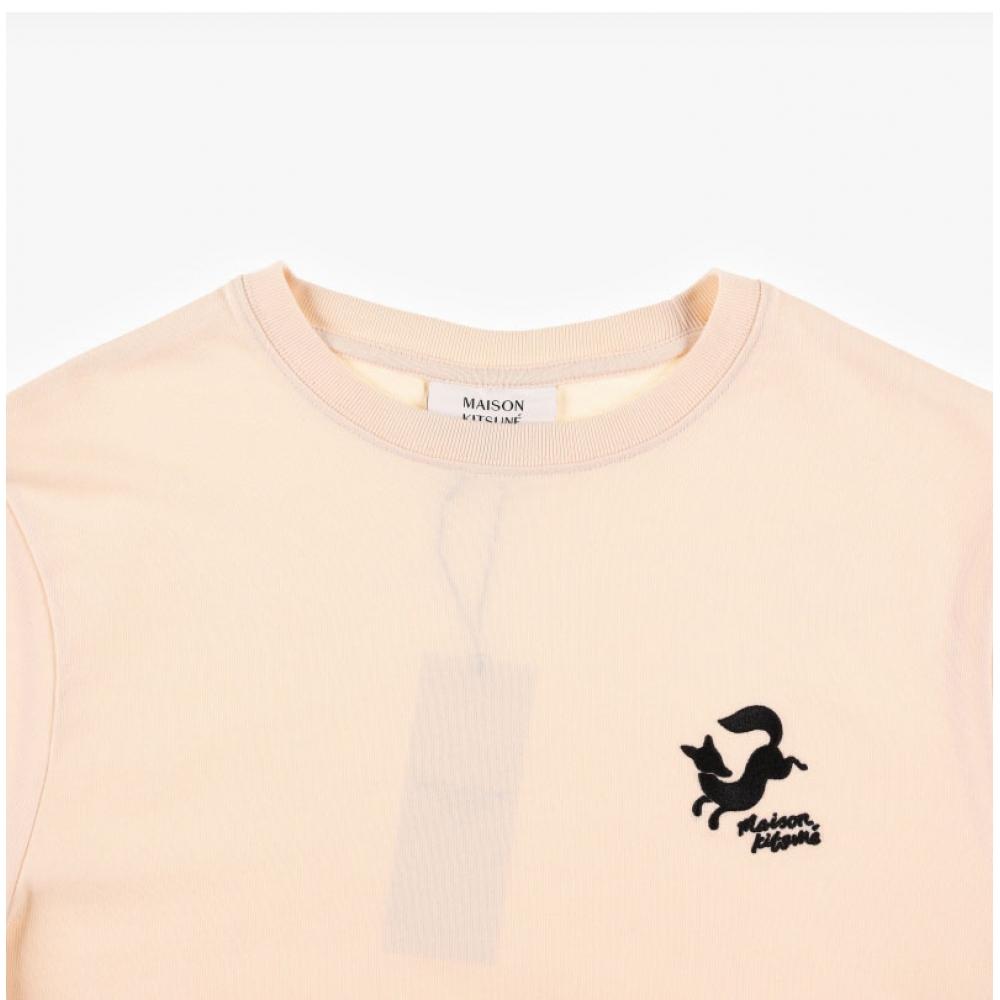 MaiSon KitSune Nw00116kj0119 P705 Fancy Fox Embroidery Women S Short Sleeve Tee