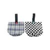 Canvas Plaid Tote Lunch Bag Stripe Top-handle Handbag Reusable Lattice Bucket Bag  Travel